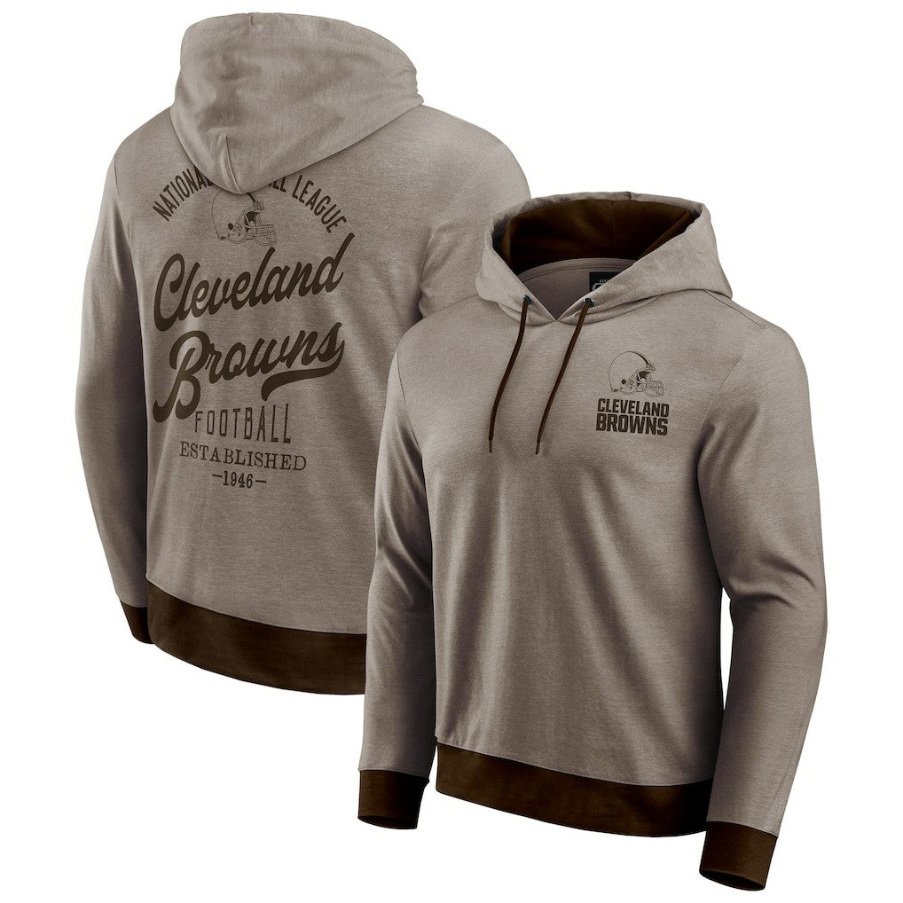 Cleveland Browns Darius Rucker Collection Tonal Knit Pullover Hoodie | NFL Near me
