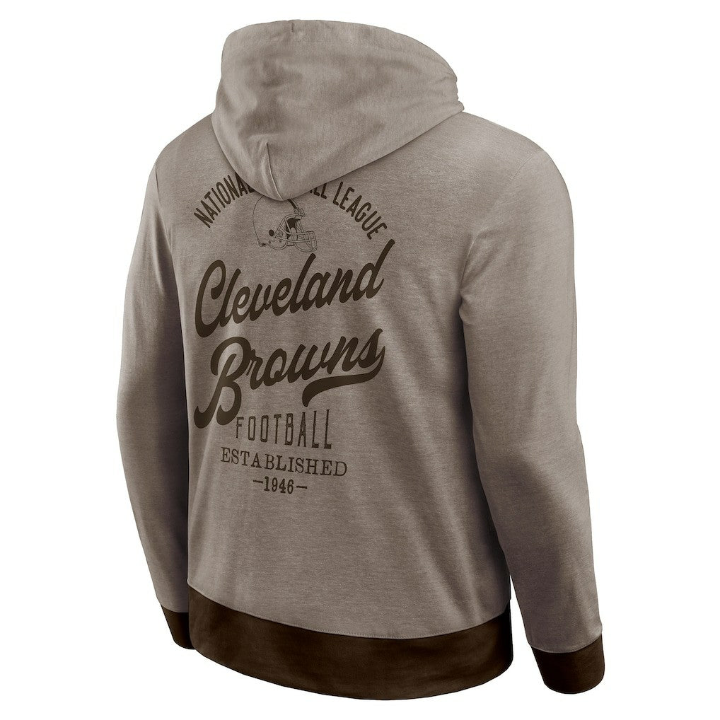 Cleveland Browns Darius Rucker Collection Tonal Knit Pullover Hoodie | NFL Near me