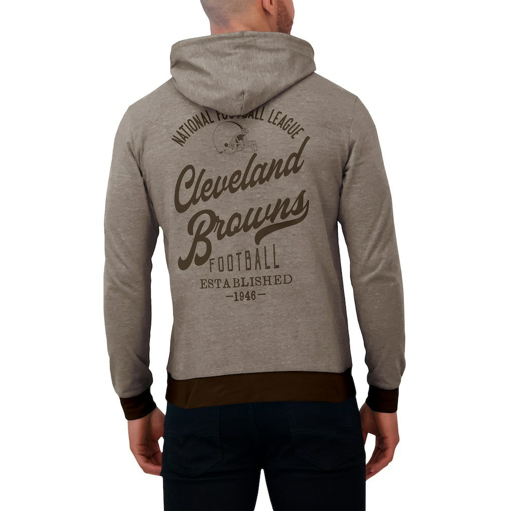 Cleveland Browns Darius Rucker Collection Tonal Knit Pullover Hoodie | NFL Near me