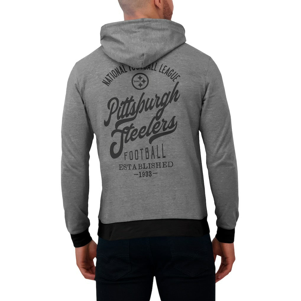 Pittsburgh Steelers Darius Rucker Collection Tonal Knit Pullover Hoodie | NFL New