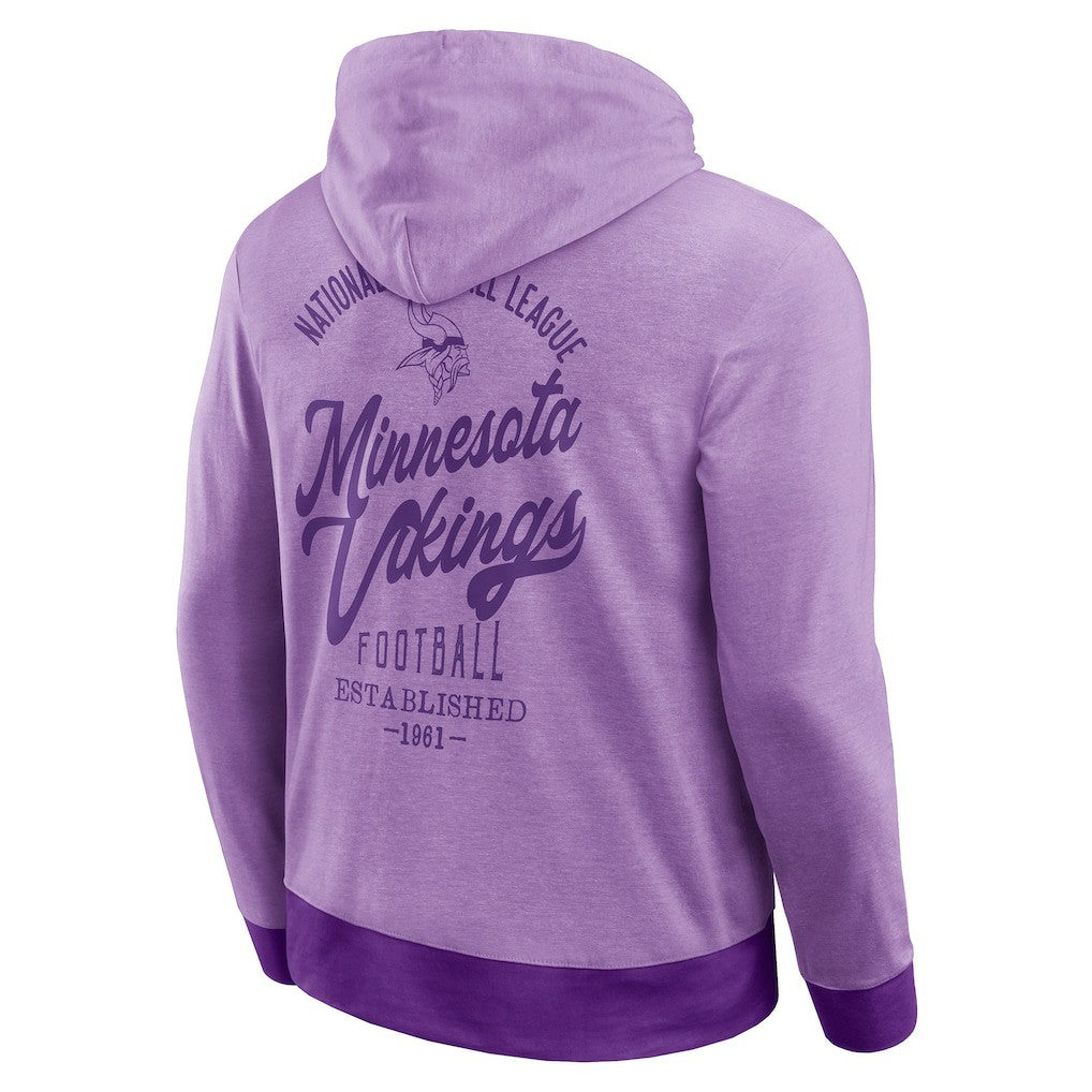 Minnesota Vikings Darius Rucker Collection Tonal Knit Pullover Hoodie | NFL Discount
