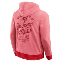 San Francisco 49ers Darius Rucker Collection Tonal Knit Pullover Hoodie | NFL Outlet