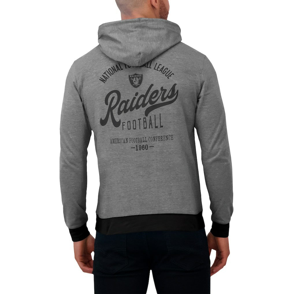 Las Vegas Raiders Darius Rucker Collection Tonal Knit Pullover Hoodie | NFL US