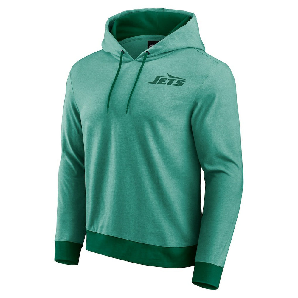 New York Jets Darius Rucker Collection Tonal Knit Pullover Hoodie | NFL Hot