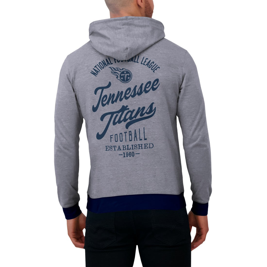 Tennessee Titans Darius Rucker Collection Tonal Knit Pullover Hoodie | NFL Outlet