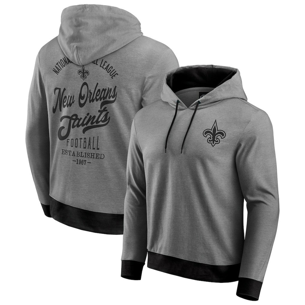 New Orleans Saints Darius Rucker Collection Tonal Knit Pullover Hoodie | NFL Hot