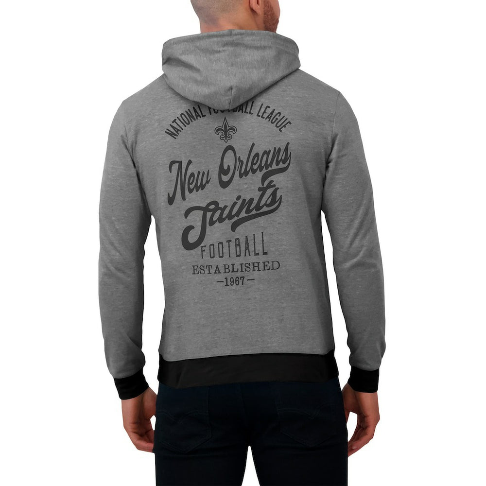 New Orleans Saints Darius Rucker Collection Tonal Knit Pullover Hoodie | NFL Hot