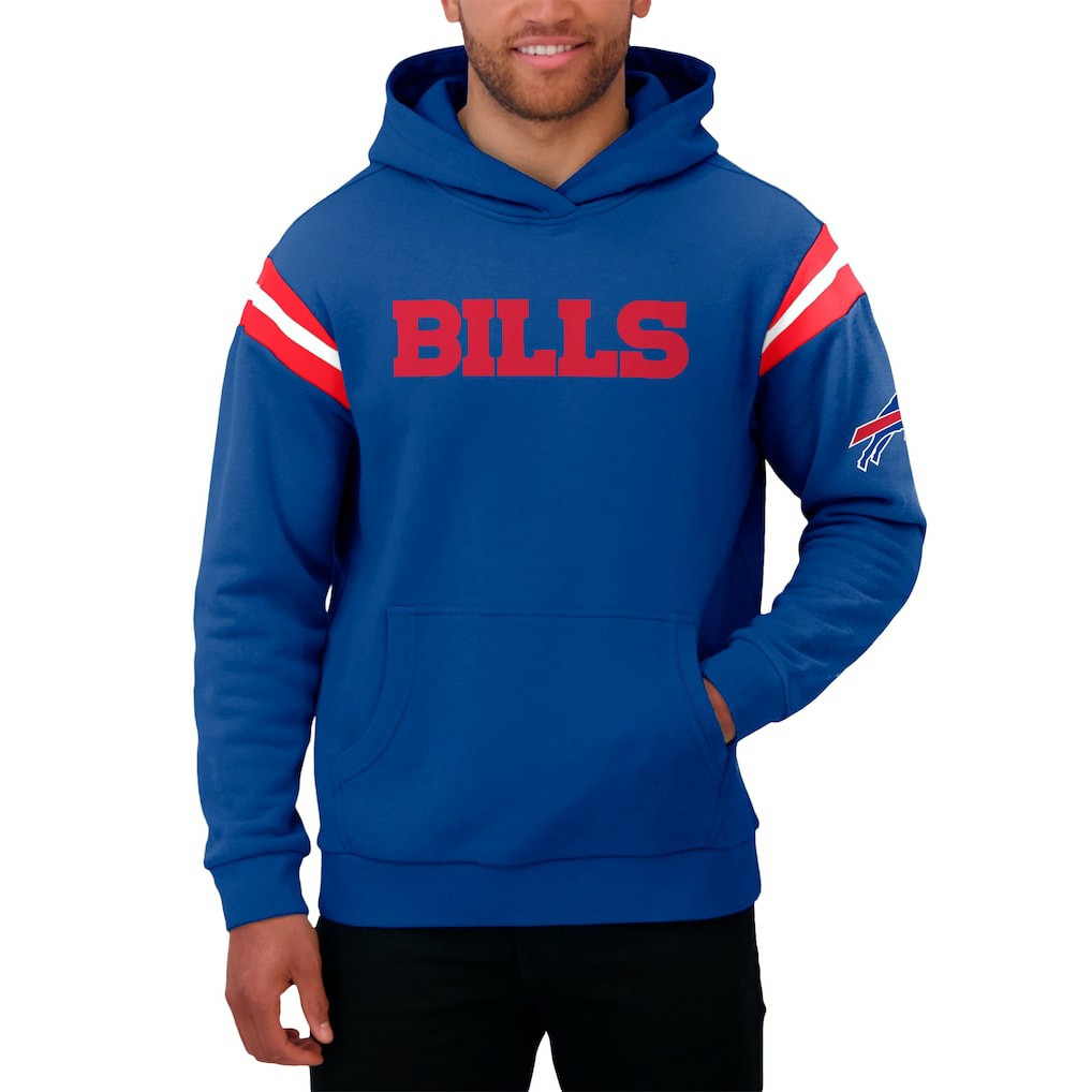 Buffalo Bills Darius Rucker Collection Football Washed Pullover Hoodie | NFL Sale