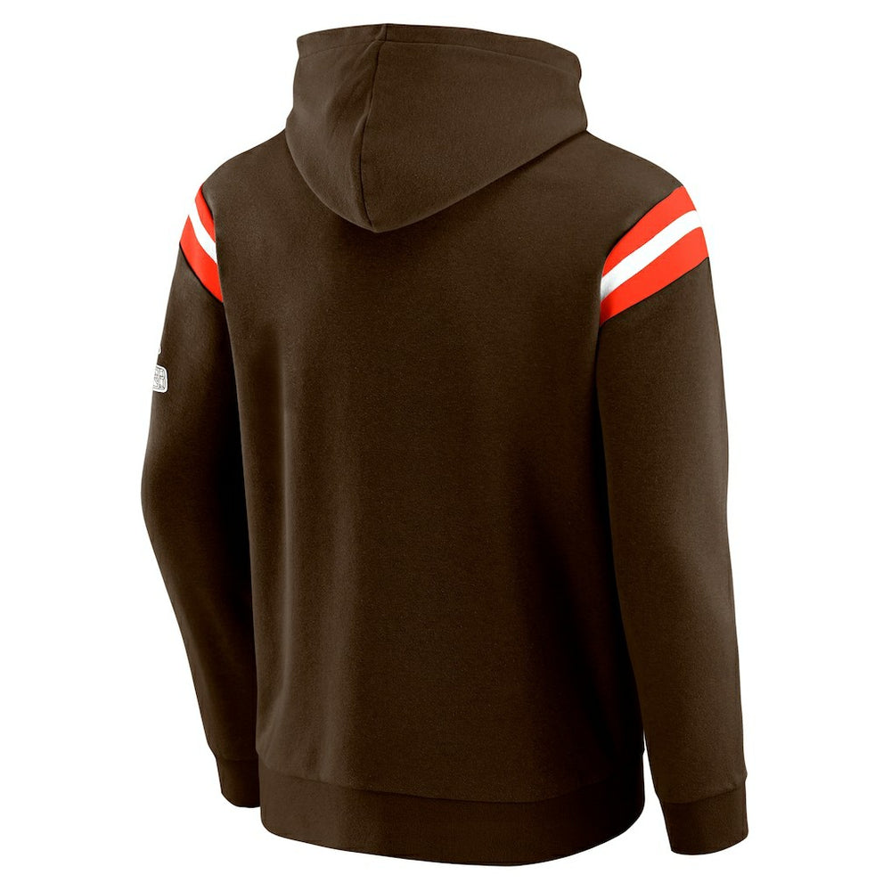 Cleveland Browns Darius Rucker Collection Football Washed Pullover Hoodie | NFL New