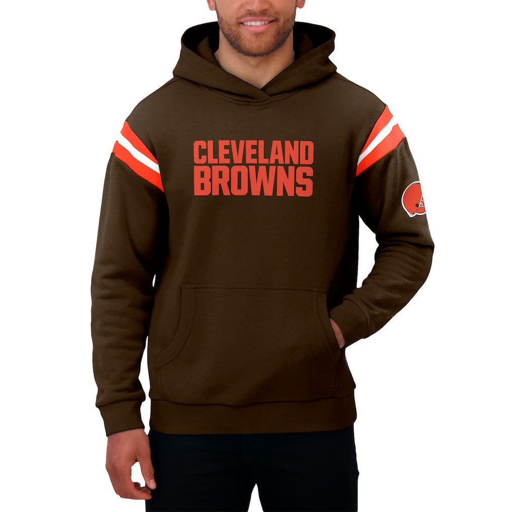 Cleveland Browns Darius Rucker Collection Football Washed Pullover Hoodie | NFL New