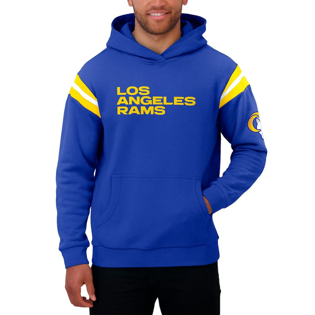 Los Angeles Rams Darius Rucker Collection Football Washed Pullover Hoodie | NFL Online