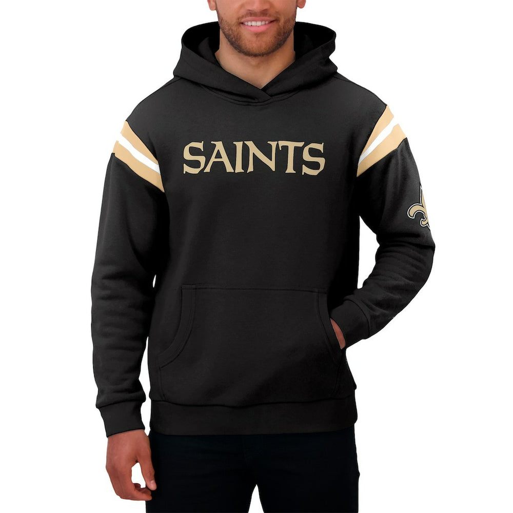 New Orleans Saints Darius Rucker Collection Football Washed Pullover Hoodie | NFL Hot