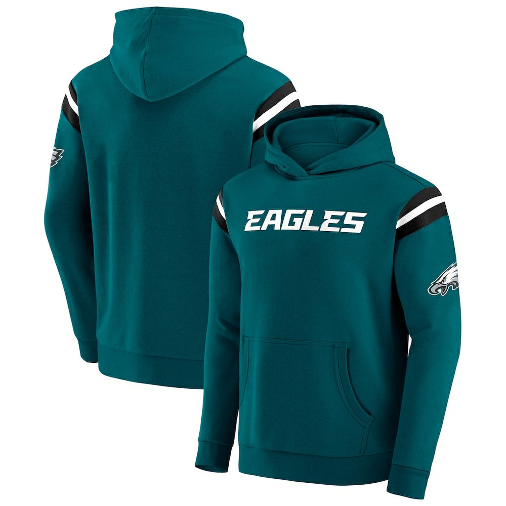 Philadelphia Eagles Darius Rucker Collection Football Washed Pullover Hoodie | NFL Sale