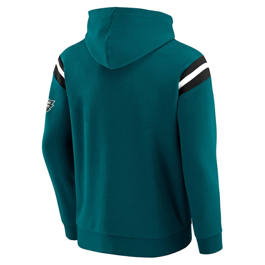 Philadelphia Eagles Darius Rucker Collection Football Washed Pullover Hoodie | NFL Sale