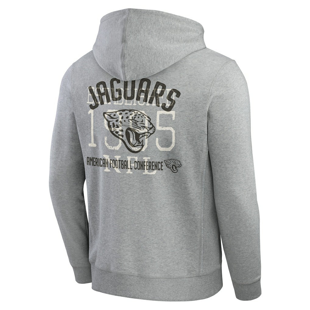 Jacksonville Jaguars Darius Rucker Collection Vintage Stripe Full-Zip Hoodie | NFL Sale