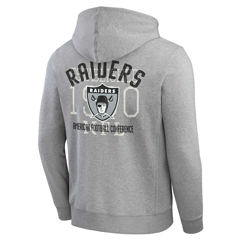 Las Vegas Raiders Darius Rucker Collection Vintage Stripe Full-Zip Hoodie | NFL Hot