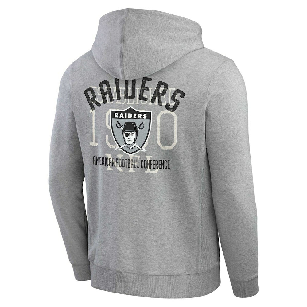 Las Vegas Raiders Darius Rucker Collection Vintage Stripe Full-Zip Hoodie | NFL Hot