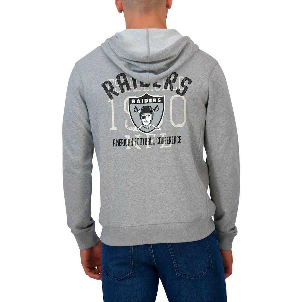 Las Vegas Raiders Darius Rucker Collection Vintage Stripe Full-Zip Hoodie | NFL Hot