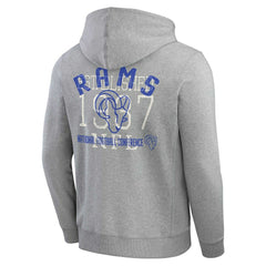 Los Angeles Rams Darius Rucker Collection Vintage Stripe Full-Zip Hoodie | NFL On sale