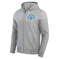 Los Angeles Chargers Darius Rucker Collection Vintage Stripe Full-Zip Hoodie | NFL Discount