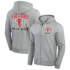 Atlanta Falcons Darius Rucker Collection Vintage Stripe Full-Zip Hoodie | NFL Discount