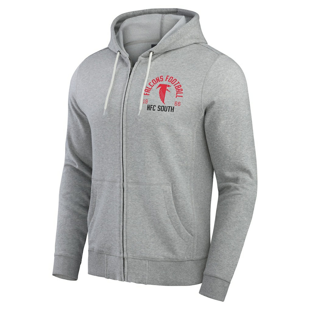 Atlanta Falcons Darius Rucker Collection Vintage Stripe Full-Zip Hoodie | NFL Discount