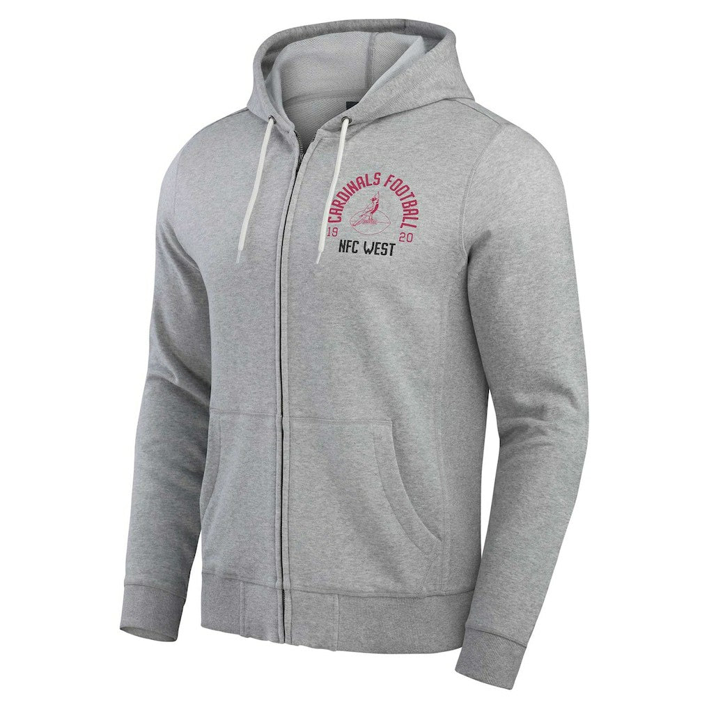 Arizona Cardinals Darius Rucker Collection Vintage Stripe Full-Zip Hoodie | NFL Near me