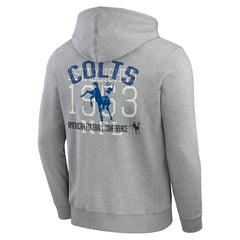 Indianapolis Colts Darius Rucker Collection Vintage Stripe Full-Zip Hoodie | NFL Discount