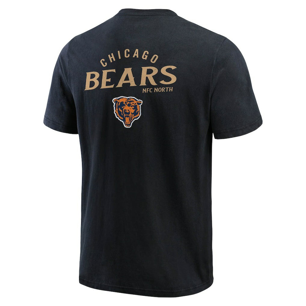 Chicago Bears Darius Rucker Collection Washed Henley T-Shirt | NFL US