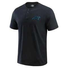Carolina Panthers Darius Rucker Collection Washed Henley T-Shirt | NFL US