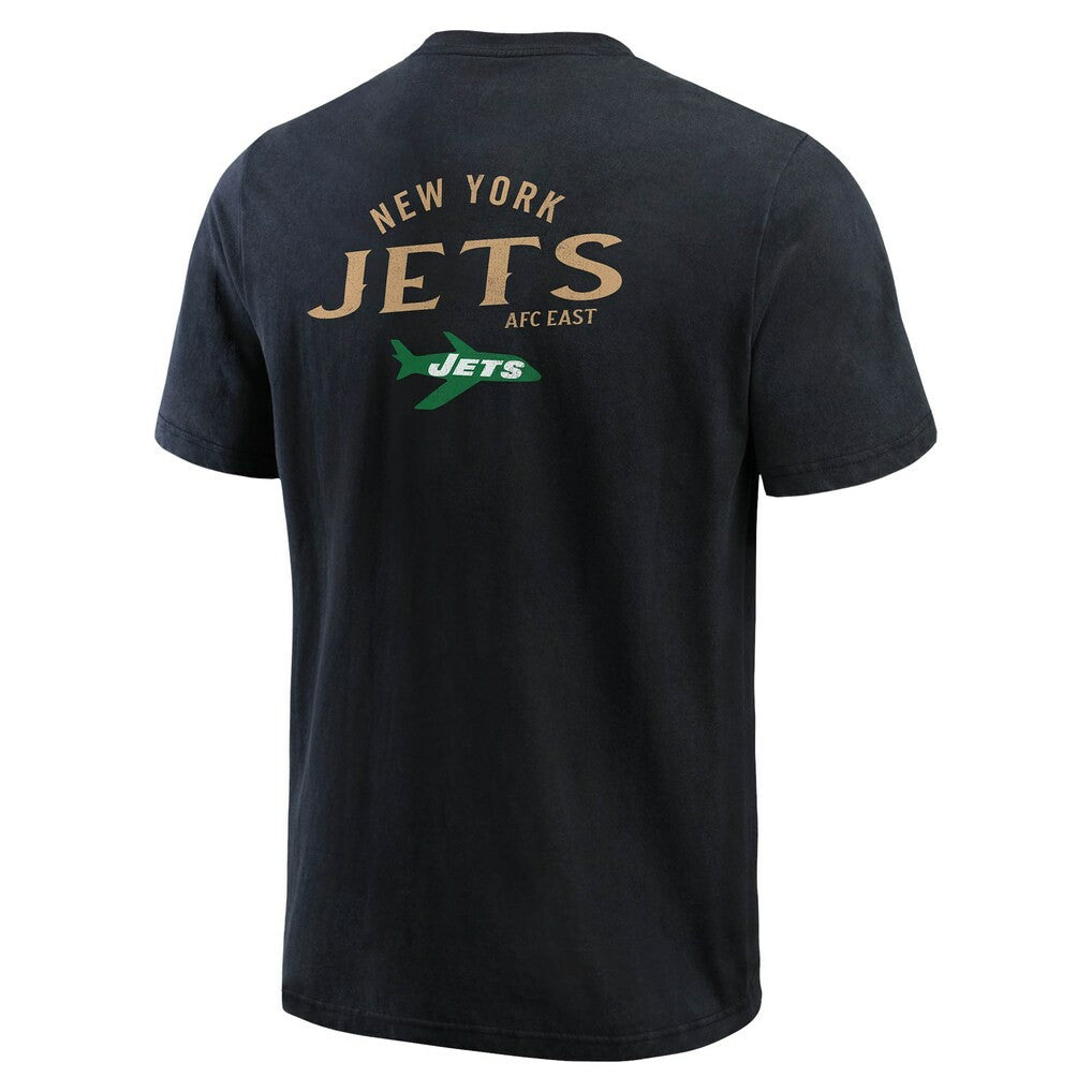 New York Jets Darius Rucker Collection Washed Henley T-Shirt | NFL Near me