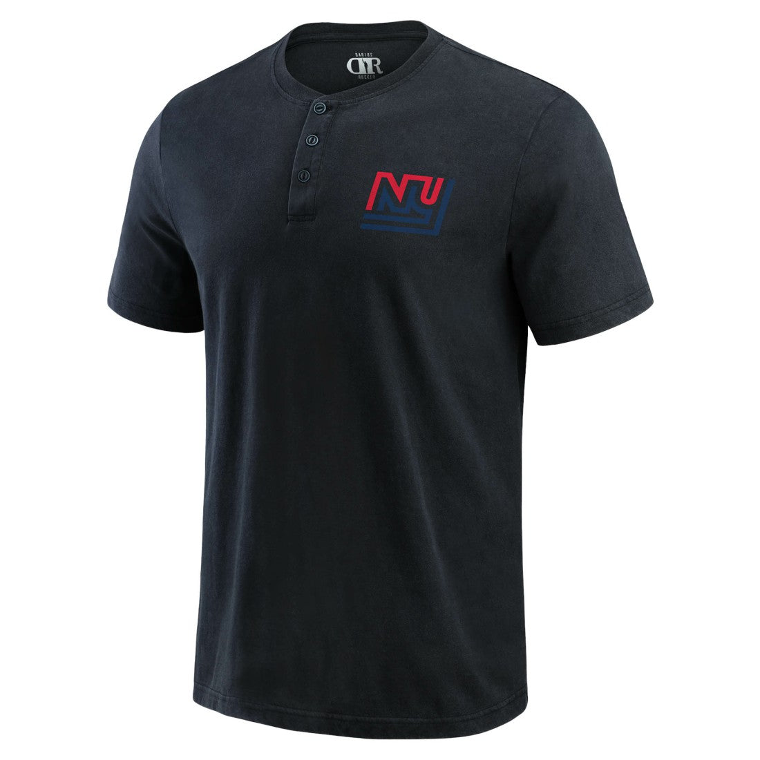 New York Giants Darius Rucker Collection Washed Henley T-Shirt | NFL Discount