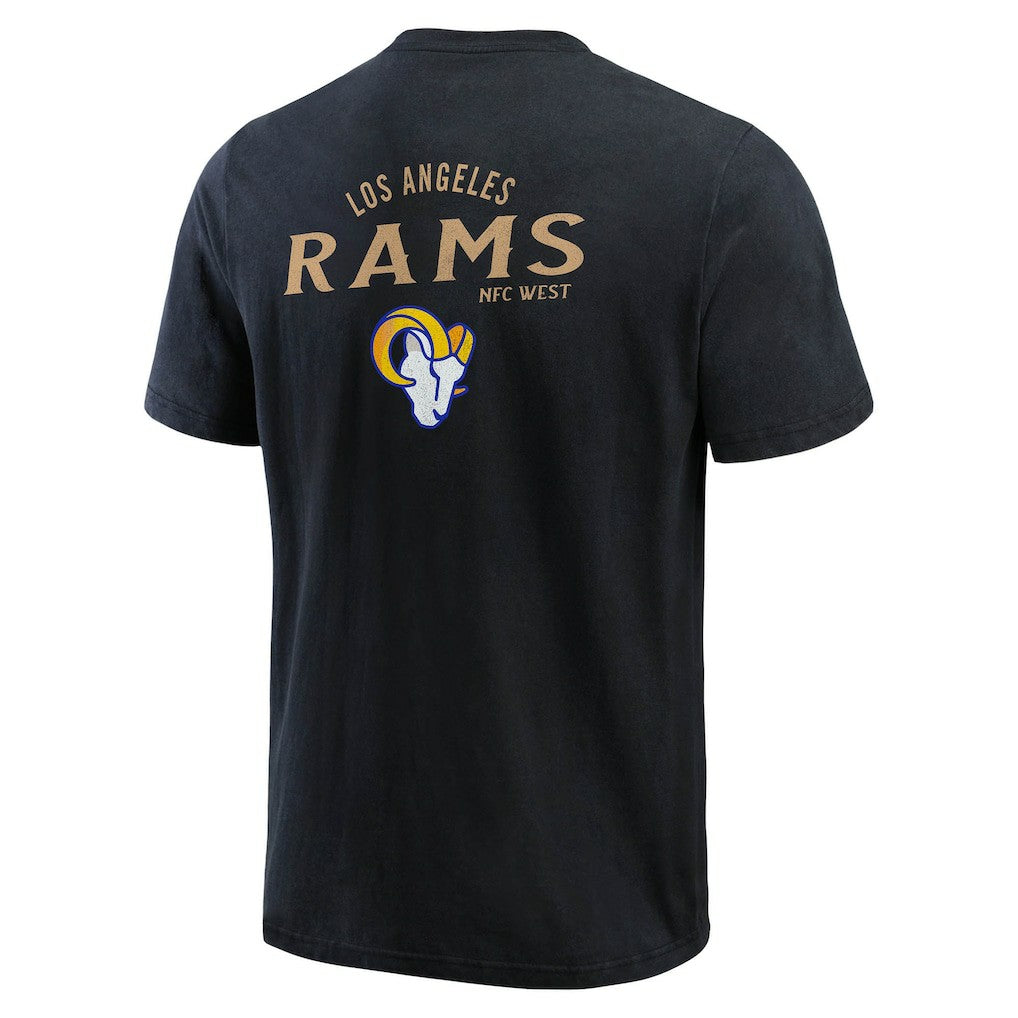 Los Angeles Rams Darius Rucker Collection Washed Henley T-Shirt | NFL On sale