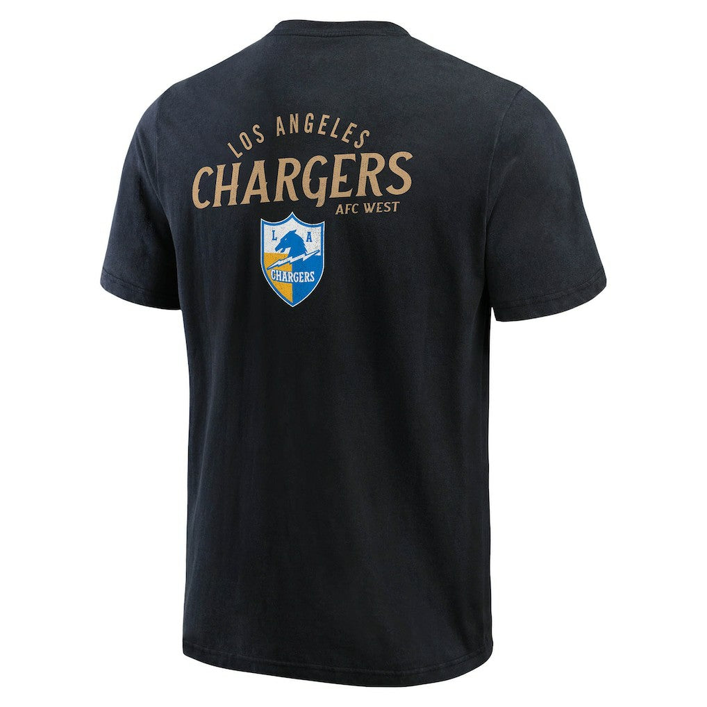 Los Angeles Chargers Darius Rucker Collection Washed Henley T-Shirt | NFL Sale