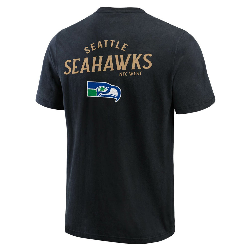 Seattle Seahawks Darius Rucker Collection Washed Henley T-Shirt | NFL US