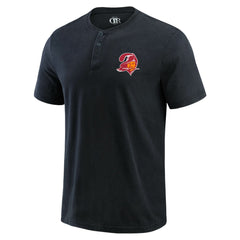 Tampa Bay Buccaneers Darius Rucker Collection Washed Henley T-Shirt | NFL Hot