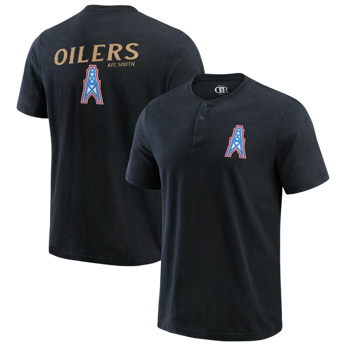 Tennessee Titans Darius Rucker Collection Washed Henley T-Shirt | NFL Hot