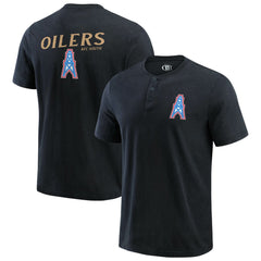 Tennessee Titans Darius Rucker Collection Washed Henley T-Shirt | NFL Hot