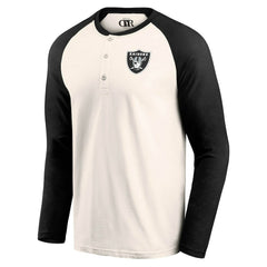 Las Vegas Raiders Darius Rucker Collection Raglan Henley T-Shirt | NFL Near me