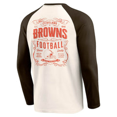 Cleveland Browns Darius Rucker Collection Raglan Henley T-Shirt | NFL Sale