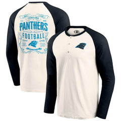 Carolina Panthers Darius Rucker Collection Raglan Henley T-Shirt | NFL US