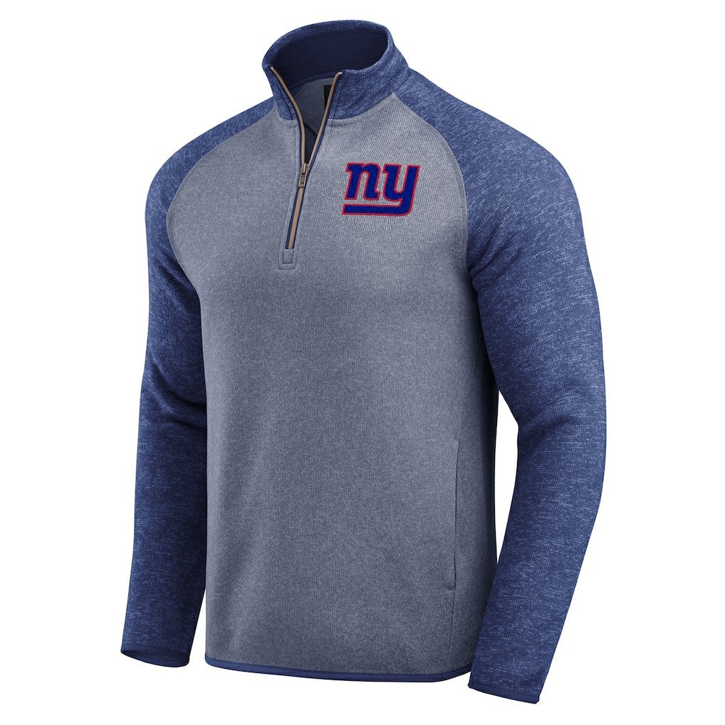 New York Giants Darius Rucker Collection Tonal Quarter-Zip Jacket | NFL New