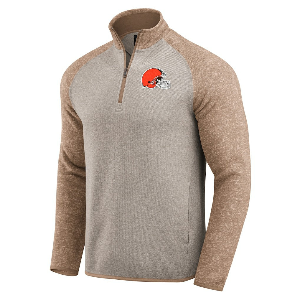 Cleveland Browns Darius Rucker Collection Tonal Quarter-Zip Jacket | NFL Outlet
