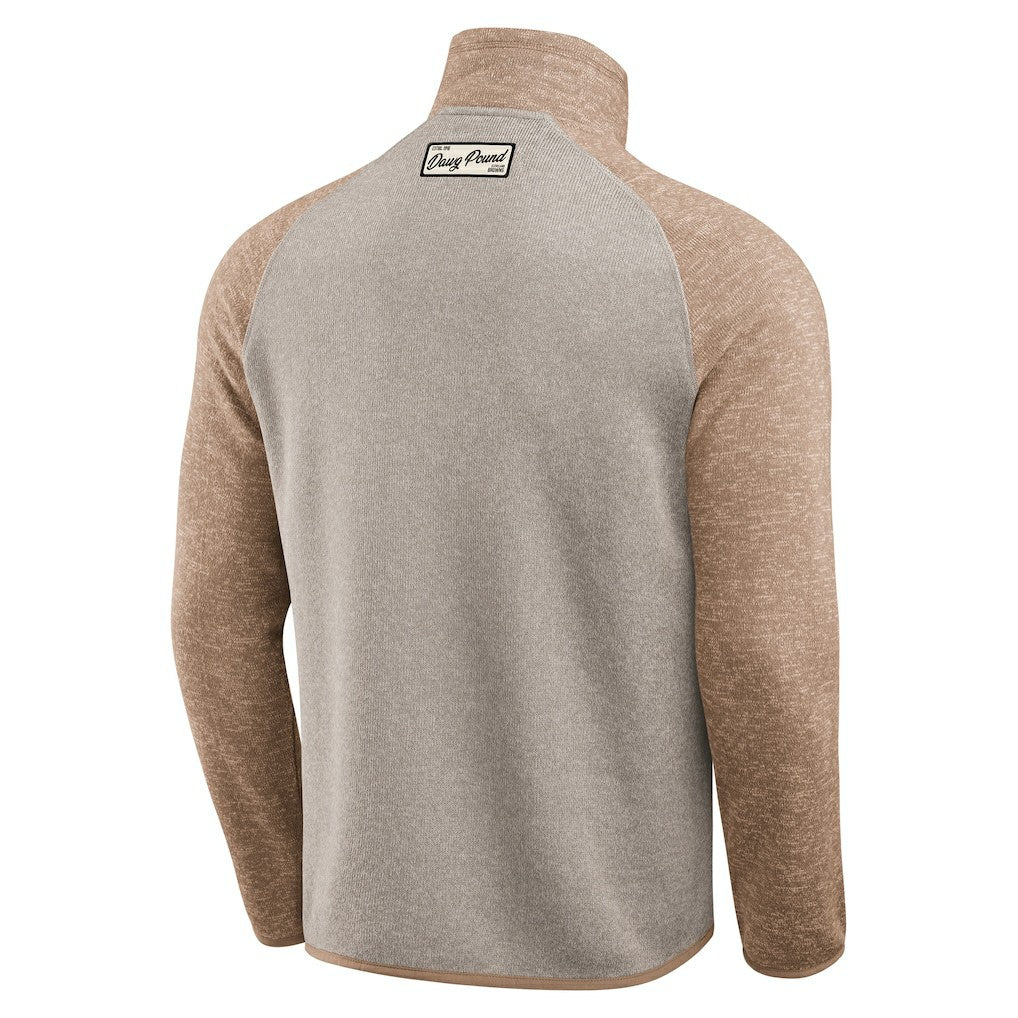 Cleveland Browns Darius Rucker Collection Tonal Quarter-Zip Jacket | NFL Outlet