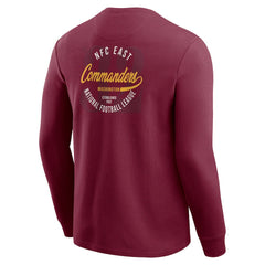 Washington Commanders Darius Rucker Collection Washed Waffle-Knit Long Sleeve T-Shirt | NFL Online