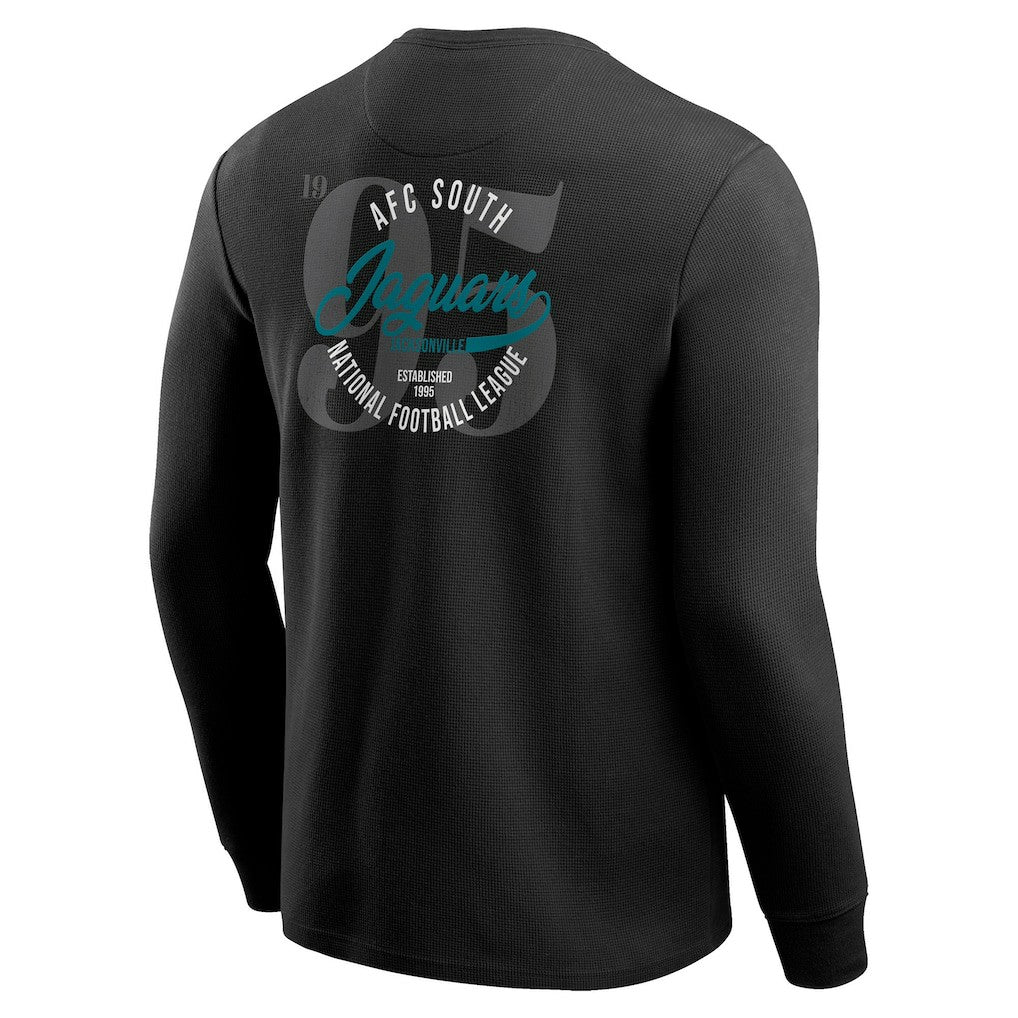 Jacksonville Jaguars Darius Rucker Collection Washed Waffle-Knit Long Sleeve T-Shirt | NFL New