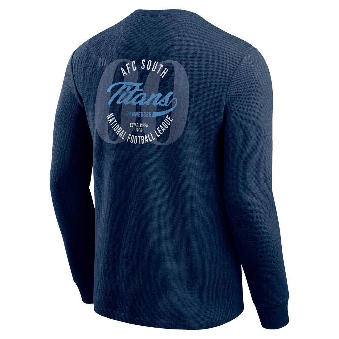 Tennessee Titans Darius Rucker Collection Washed Waffle-Knit Long Sleeve T-Shirt | NFL Outlet