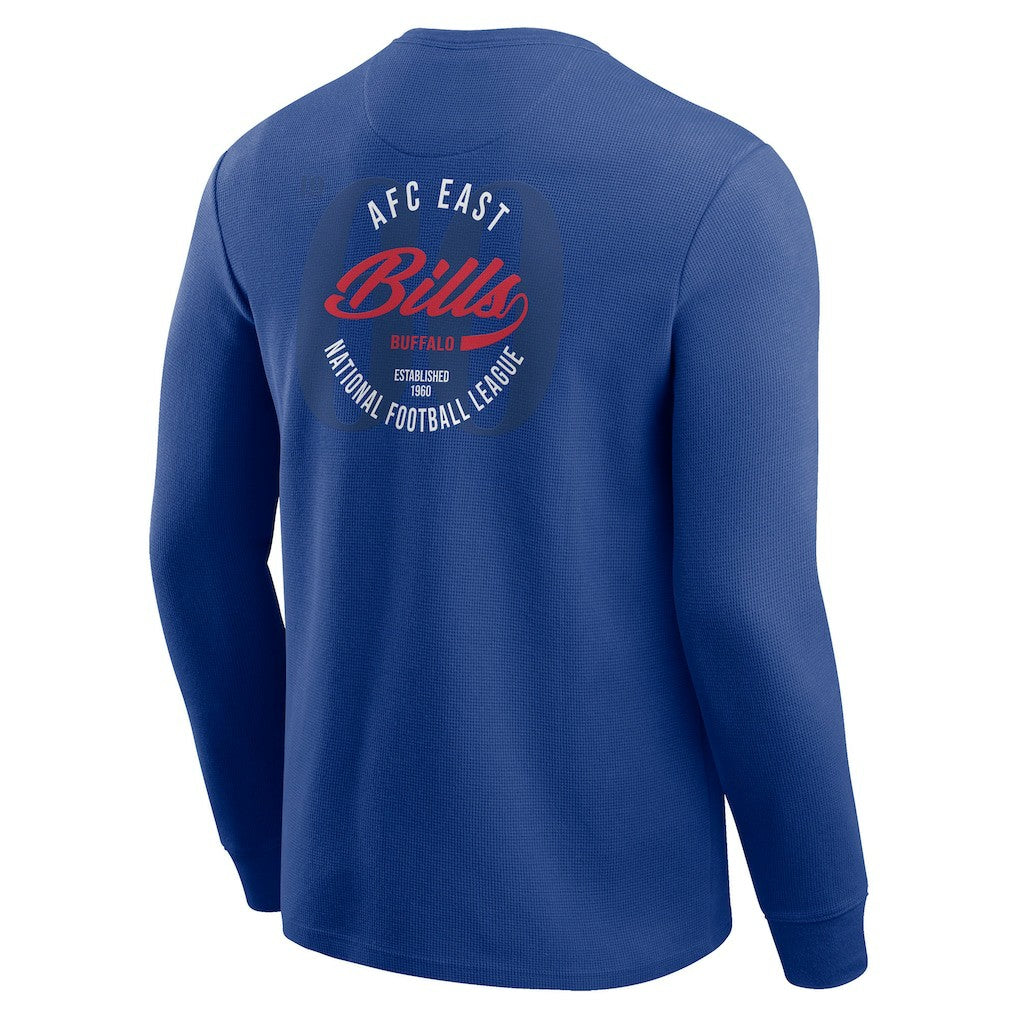 Buffalo Bills Darius Rucker Collection Washed Waffle-Knit Long Sleeve T-Shirt | NFL Hot