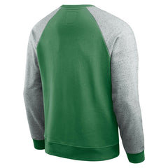 New York Jets Darius Rucker Collection Throwback Color Block Raglan Pullover Sweatshirt | NFL Online