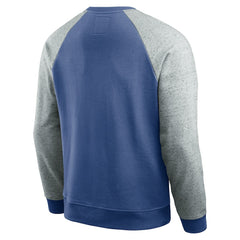 Seattle Seahawks Darius Rucker Collection Throwback Color Block Raglan Pullover Sweatshirt | NFL Hot